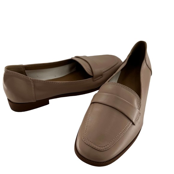 Asos Design Women's Loafer Flat Shoes (Blush Pink) - Size 9 - Picture 2 of 14